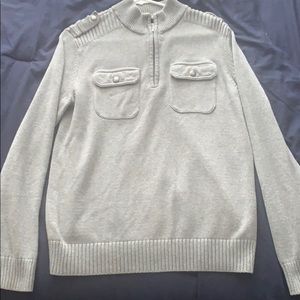 Men’s quarter zip sweater